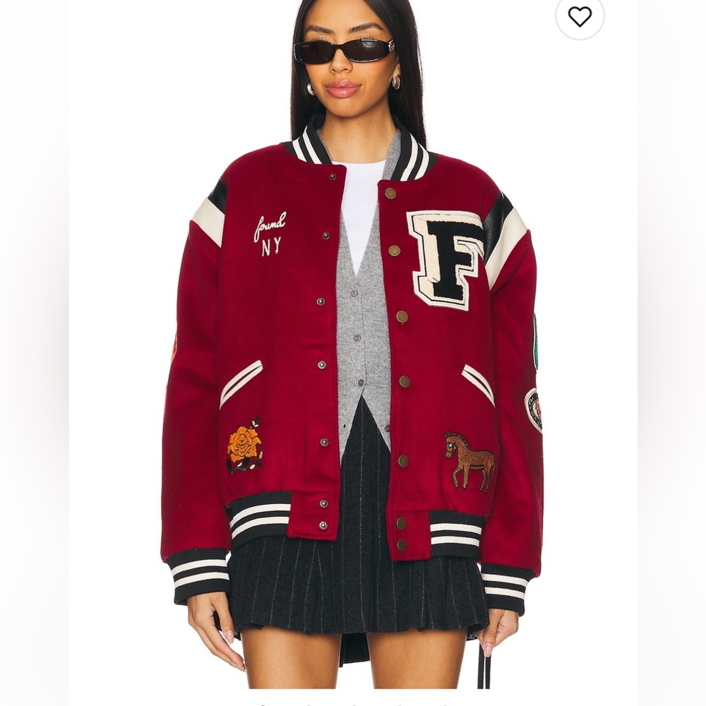 Varsity jacket bomber - from Revolve.